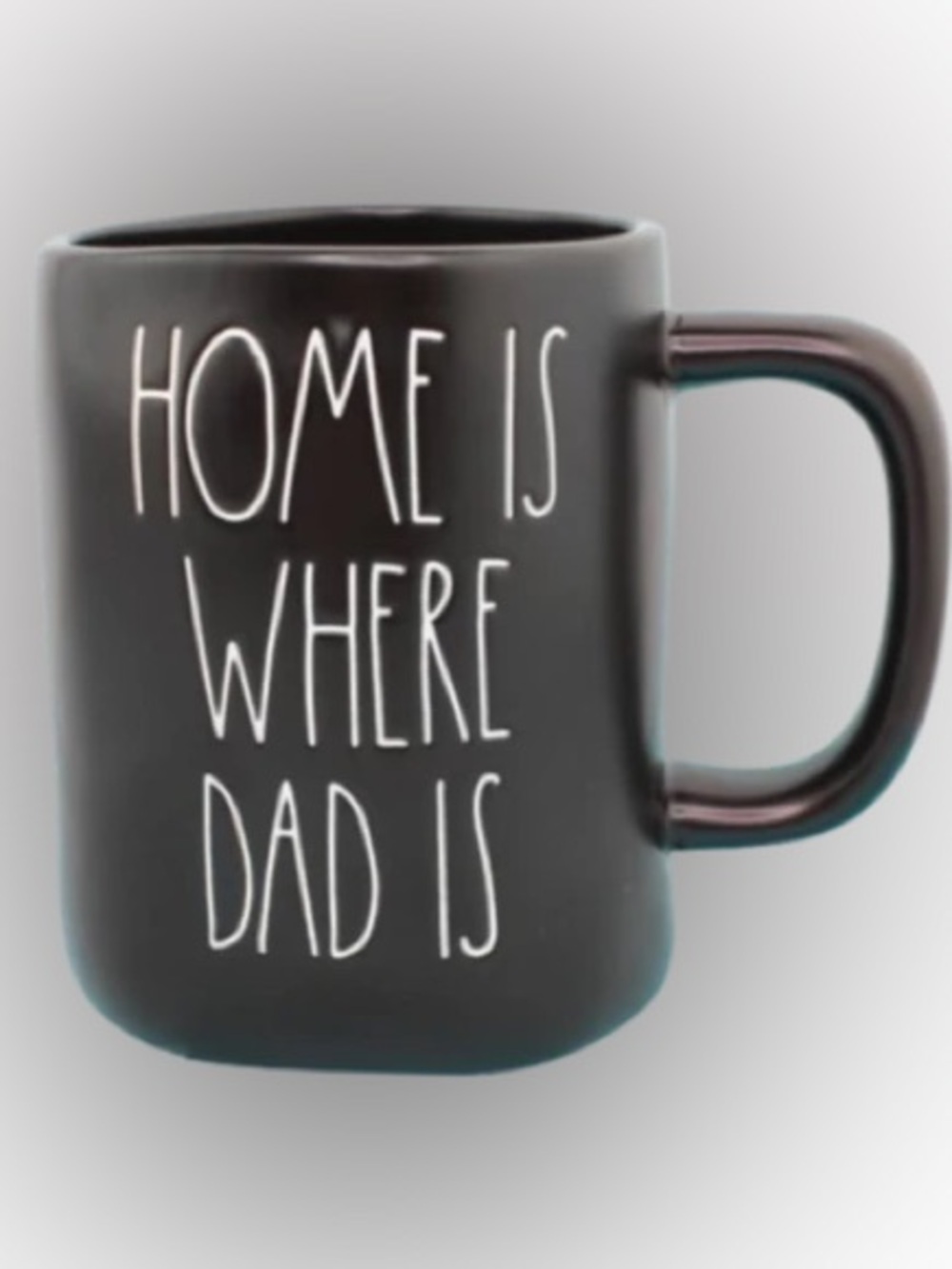 Rae Dunn "Home Is Where Dad Is" Mug
